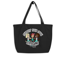 Girl Gang Large organic tote bag