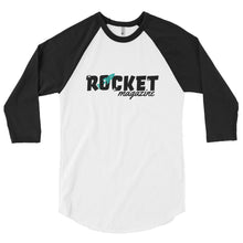 Logo 3/4 sleeve raglan shirt