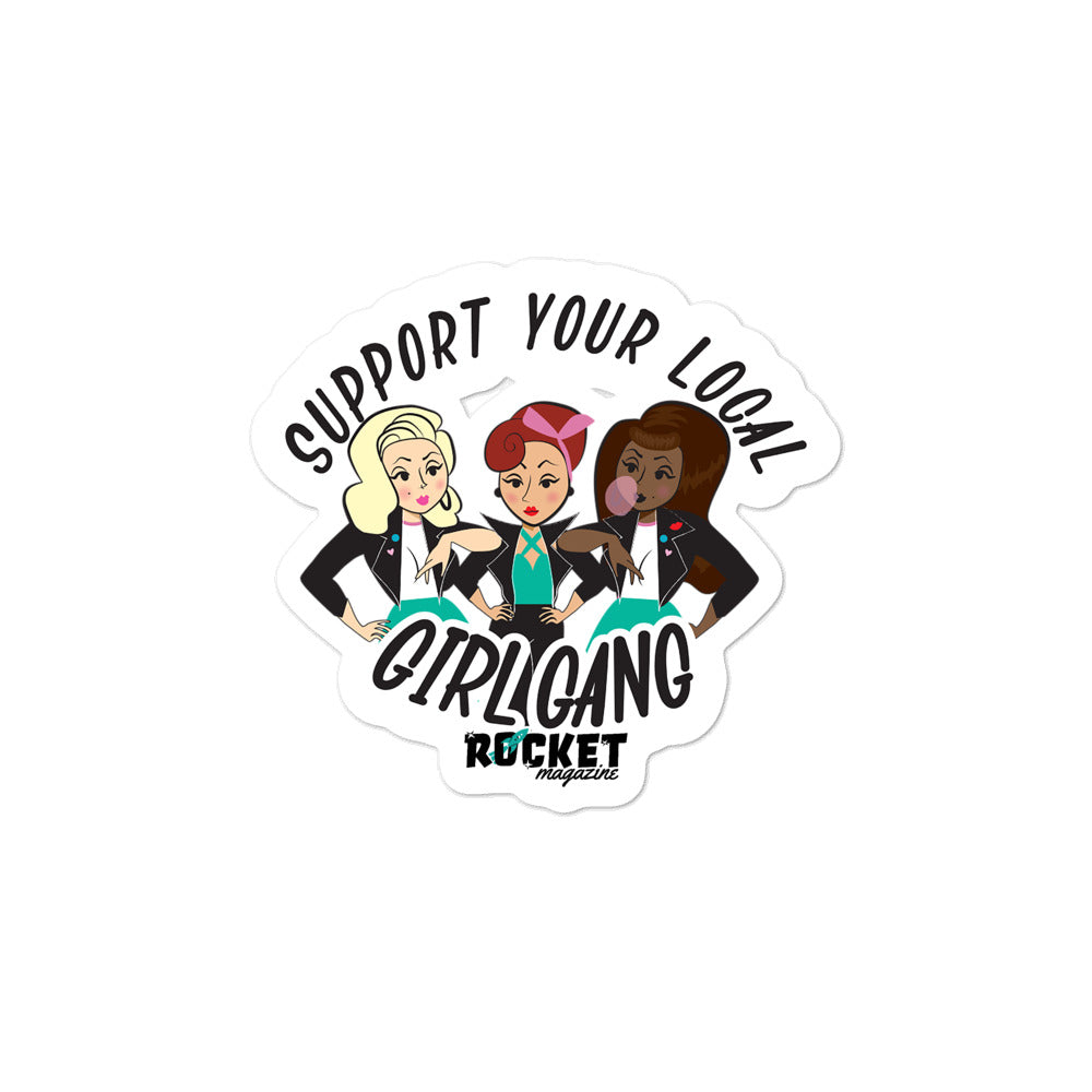 Girl Gang Bubble-free stickers